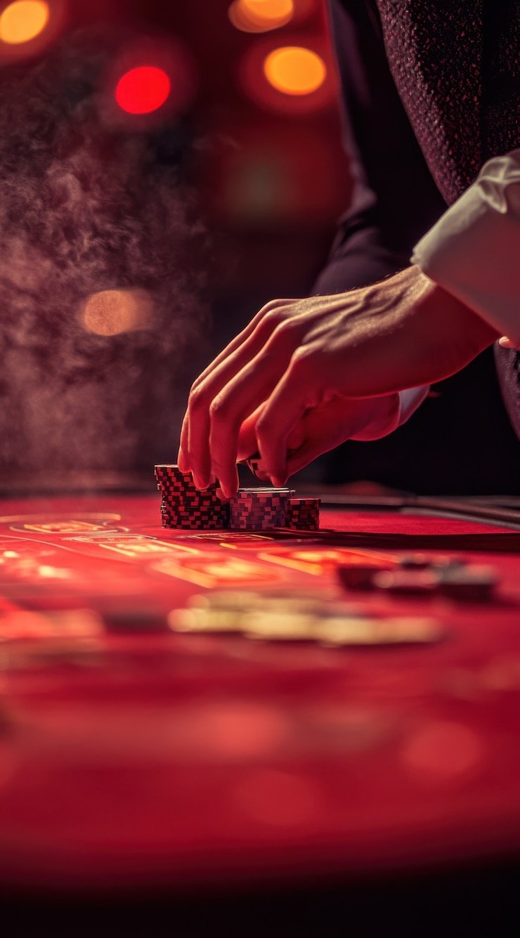 Dream Gaming blackjack table view Dream Gaming live dealer blackjack table with multi-camera angles